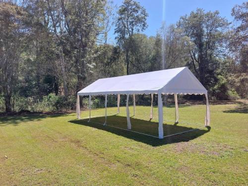 8m x 4m marquee with no walls