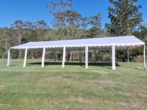 12m x 6m marquee with no walls